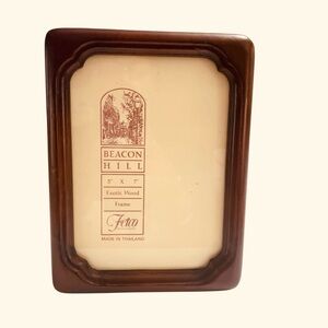 Fetco International Picture Photo Frame Solid Rosewood Finish 5 x 7  73757